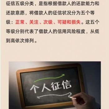 信dai知識(shí)五級(jí)分類