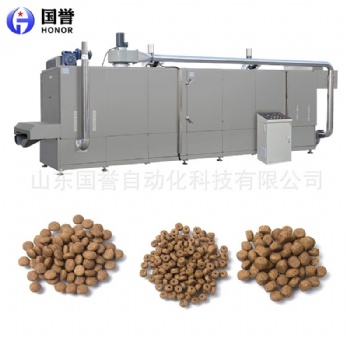寵物糧膨化生產(chǎn)線 雙螺桿貓狗飼料膨化機成套設(shè)備 魚龜飼料生產(chǎn)線