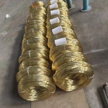 實體廠家現貨出口高碳鍍黃銅彈簧鋼絲 價格便宜
